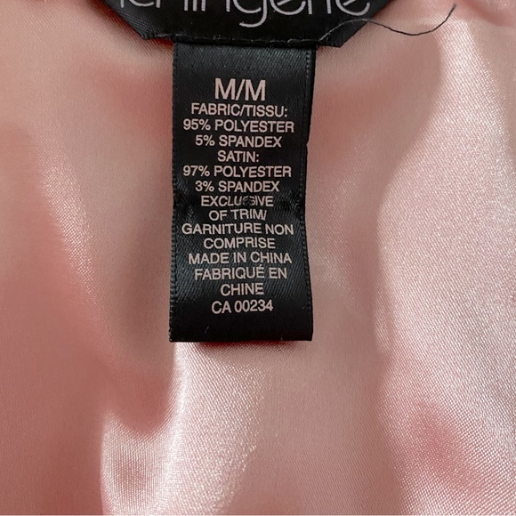 💖LA LINGERIE💖-Beautiful Rose pink robe In medium . Full length. Like new ! - Picture 12 of 16